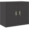 Oppbevaringsskap 2 vnt. Juoda 80 x 40 x 210 cm Plienas