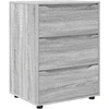 Oppbevaringsskap 60 x 48 x 81 cm Apdirbta mediena Pilkas Sonoma