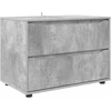 Oppbevaringsskap 80 x 48 x 57 cm Apdirbta mediena Betono pilka