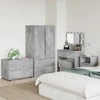 Oppbevaringsskap 80 x 48 x 57 cm Apdirbta mediena Betono pilka