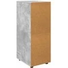 Oppbevaringsskap 40 x 48 x 105 cm Apdirbta mediena Betono pilka