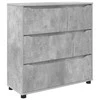 Oppbevaringsskap Betono pilka 80 x 31 x 81 cm Apdirbta mediena
