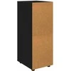 Oppbevaringsskap 40 x 48 x 105 cm Apdirbta mediena Juoda