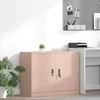 Oppbevaringsskap Rožinė 90 x 40 x 70 cm Plienas