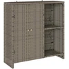 Oppbevaringsskap su lentyna Pilka 100 x 36 x 102 cm Ratanas