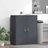 Oppbevaringsskap Antracitas 90 x 40 x 105 cm Plienas