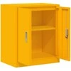 Oppbevaringsskap Garučių geltona 60 x 40 x 70 cm Plienas