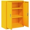 Oppbevaringsskap Garučių geltona 80 x 40 x 105 cm Plienas
