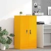 Oppbevaringsskap Garučių geltona 60 x 40 x 105 cm Plienas