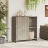 Oppbevaringsskap Šviesiai pilka 100 x 36 x 102 cm Ratanas