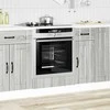 Orkaitės spintelė "Lucca" Pilka Sonoma Engineered Wood