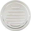 Oro ventiliacijos dangčiai 4 pcs Sidabro 125 mm