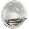 Oro ventiliacijos dangčiai 8 pcs Sidabro 150 mm