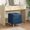 Otmana su saugykla Mėlyna 40 x 40 x 45 cm audinys