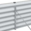 Paaukštinta sodo lova 775 x 100 x 36 cm Cinkuota plienas