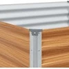 Paaukštinta sodo lova 970 x 100 x 36 cm Cinkuota plienas