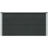 Paaukštinta sodo lova Juoda 150 x 30 x 72 cm