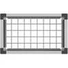 Paaukštinta sodo lova Pilka 50 x 30 x 22 cm WPC ir aliuminis
