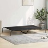 paaukštinta šunų lova juoda 150x90x20 cm Oksfordo audinys