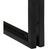 Suklijuotas stalas 3 vnt. Ruda ir juoda 82 x 40 x 45 cm
