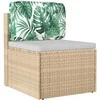 Pagalvėlė Lapelis Lapų raštas 60 x 40 x 12 cm Oksfordo audinys