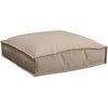 Pagalvėlė 2 pcs Taupe 40 x 40 x 8 cm Oksfordo audinys