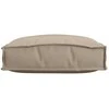 Pagalvėlė 2 pcs Taupe 40 x 40 x 8 cm Oksfordo audinys