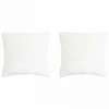 Pagalvė 2 pcs Balta 60 x 60 cm Bambuko pluoštas