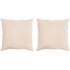 Pagalvė 2 pcs Smėlio 60 x 60 cm Kapokų pluoštas