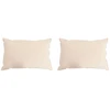 Pagalvė 2 pcs Smėlio 60 x 80 cm Kapokų pluoštas