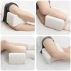 Knee Pillow Baltas Atminties putplastis ir poliesteris