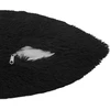 Pagalvėlė su pagalve HEERLEN 6 vnt. Juoda PV pūkinis