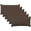 Pagalvėlė su pagalve HOUTEN 6 vnt. Taupe Dirbtinis linelis