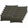 Pagalvėlės užvalkalas 12 pcs ALMELO Antracito 40 x 80 cm