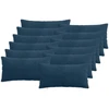 Pagalvėlės užvalkalas 12 pcs ALMELO Jūrinė mėlyna 40 x 80 cm