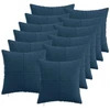 Pagalvėlės užvalkalas 12 pcs ALMELO Jūrinė mėlyna 45 x 45 cm