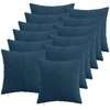 Pagalvėlės užvalkalas 12 pcs ALMELO Jūrinė mėlyna 40 x 40 cm