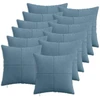 Pagalvėlės užvalkalas 12 pcs ALMELO Mėlyna 40 x 40 cm mančester