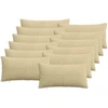 Pagalvėlės užvalkalas 12 pcs ALMELO Pilkai žalia 40 x 80 cm