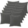 Pagalvėlės užvalkalas 12 pcs HEERLEN Antracito 45 x 45 cm