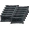 Pagalvėlės užvalkalas 12 pcs HEERLEN Antracito 40 x 80 cm