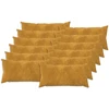 Pagalvėlės užvalkalas 12 pcs HEERLEN Geltona 40 x 80 cm