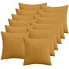 Pagalvėlės užvalkalas 12 pcs HEERLEN Geltona 45 x 45 cm