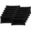 Pagalvėlės užvalkalas 12 pcs HEERLEN Juoda 40 x 80 cm
