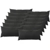 Pagalvėlės užvalkalas 12 pcs HEERLEN Juoda 40 x 80 cm Aksomas