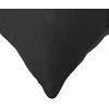 Pagalvėlės užvalkalas 12 pcs HEERLEN Juoda 40 x 80 cm Aksomas