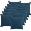Pagalvėlės užvalkalas 12 pcs HEERLEN Jūrinė mėlyna 50 x 50 cm