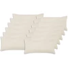 Pagalvėlės užvalkalas 12 pcs HEERLEN Kreminė 40 x 80 cm Bouclé