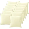 Pagalvėlės užvalkalas 12 pcs HEERLEN Kreminė 45 x 45 cm
