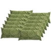 Pagalvėlės užvalkalas 12 pcs HEERLEN Lapų dizainas 40 x 80 cm